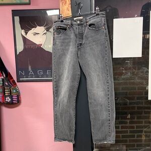 Levi's Gray Women's Straight Leg Jeans